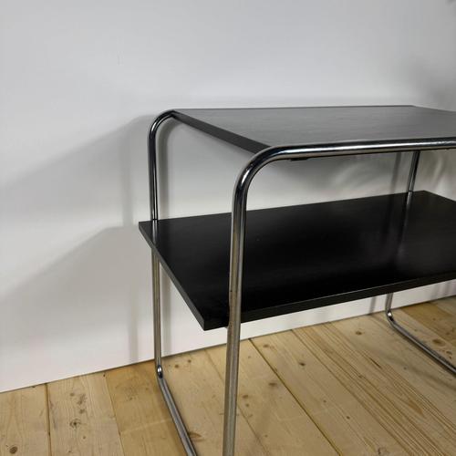 Bauhaus Two-Tier Coffee Table by Marcel Breuer for Thonet For Sale - Image 6 of 12