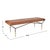 This Bridge Bench is engineered for function and style. Made of stainless steel with solid brass feet, and 57-inch long...