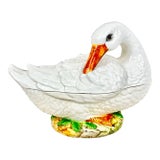 Vintage Italian Duck Soup Tureen For Sale