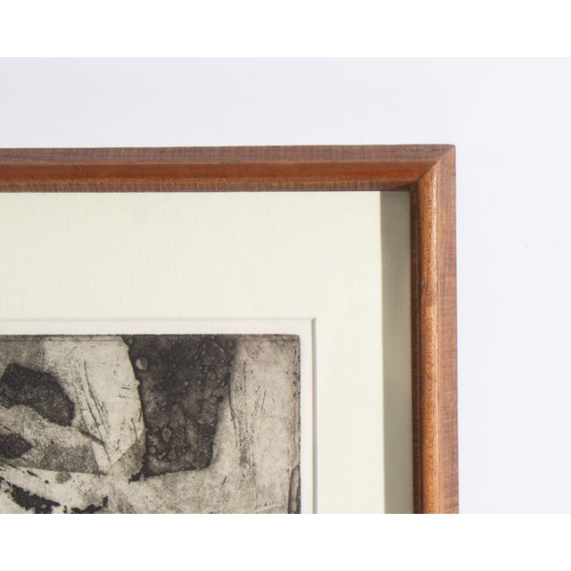 “Studio” Abstract Aquatint Print by Walter Sorge For Sale - Image 4 of 9