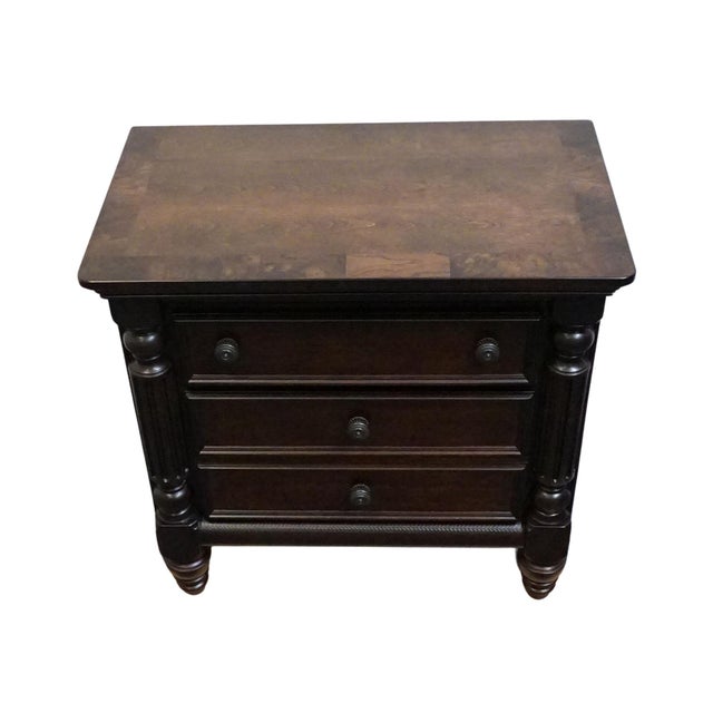 Ashley Furniture Key Town Collection Contemporary Traditional 33" Two Drawer Nightstand B668-93 For Sale - Image 11 of 16