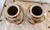 Red Large Chinoiserie Vases With Cranes and Flowers - A Pair For Sale - Image 8 of 8