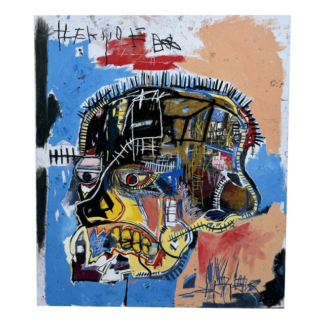 Jean Michel Basquiat, Untitled (Skull), Print For Sale