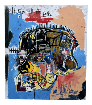 Jean Michel Basquiat, Untitled (Skull), Print