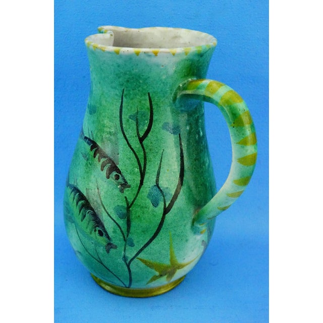 Vintage Ceramic Jug by Ivos Pacetti Circle, Italy, 1940s For Sale - Image 6 of 18
