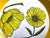 1970s Mikasa Duplex Duet Yellow Poppy Chop Plate Designed by Ben Seibel For Sale In Miami - Image 6 of 13