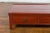 Red Qing Dynasty Red Lacquer Horse Hoof Feet 2-Drawer Low Kang Coffee Table For Sale - Image 8 of 13