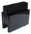Black Magazine Holder by Giotto Stoppino for Kartell, 1970s For Sale