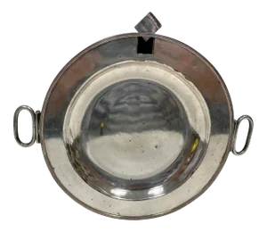 Antique Silver Plate Hot Water Plate Warmer / Warming Tray - Made in England.