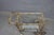 Hollywood Regency Gold-Finished Iron Bar Cart For Sale In Philadelphia - Image 6 of 10