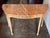 Tan Mid 20th Century Italian Louis XVI Style Console With Rouge Marble Top For Sale - Image 8 of 13