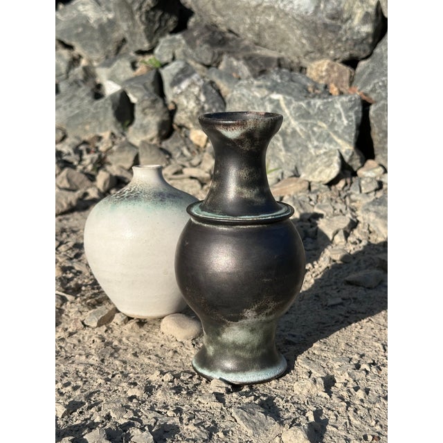 Modernist Studio Ceramic Vase by Ulli Wittich-Großkurth, Jena, Germany, 1960s For Sale - Image 10 of 18