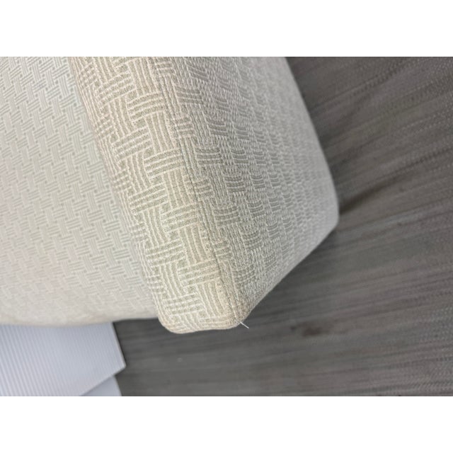 Custom HMS Furniture for Sunrise Home Arm Chair + Ottoman For Sale - Image 11 of 14