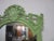 1990s 1990s Mid-Century Hand Painted Apple Green Italian Console With Mirror - 2 Pieces For Sale - Image 5 of 8
