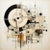 30' X 30' Natural Color Palette Minimalist Architectural Limited Edition Print For Sale