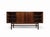 Wood 1950's Scandinavian Brazilian Rosewood Sideboard With Center Bar For Sale - Image 7 of 12