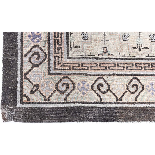 Textile Doris Leslie Blau Antique Samarkand (Khotan) Rug For Sale - Image 7 of 9