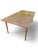 1960s Vintage Mid-Century Modern Formica Extendable Dining Table With Walnut Wood Legs For Sale - Image 5 of 10