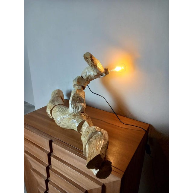 The Swimmer Lamp from Pietro Meccani, 1989 For Sale - Image 6 of 9