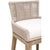 Wood Essentials For Living Overlay Fabric Counter Stool For Sale - Image 7 of 7