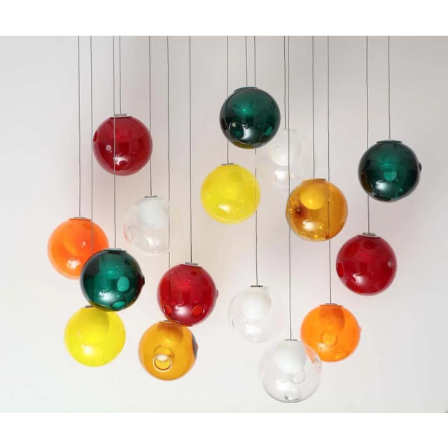 28:16 Bocci Ball Pendant Chandelier. For Sale In New York - Image 6 of 12