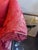 19th Century Antique Camelback Chippendale Style Damask Fabric Sofa For Sale - Image 5 of 11