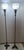 Pair of Antique Ealy 1900's Art Nouveau Cast Metal Torchiere Floor Lamps With Capiz Shell Tulip Shades For Sale - Image 11 of 11