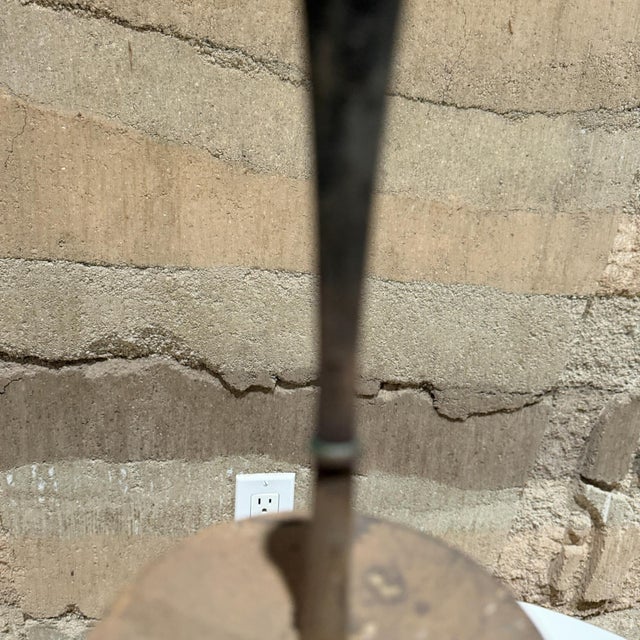 Cast IronTall Candlestick Holders Jens Quistgaard for Dansk Mid-Century Modern For Sale - Image 10 of 11