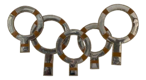 Don Freedman Mid Century Modern Large Metal Wall Sculpture