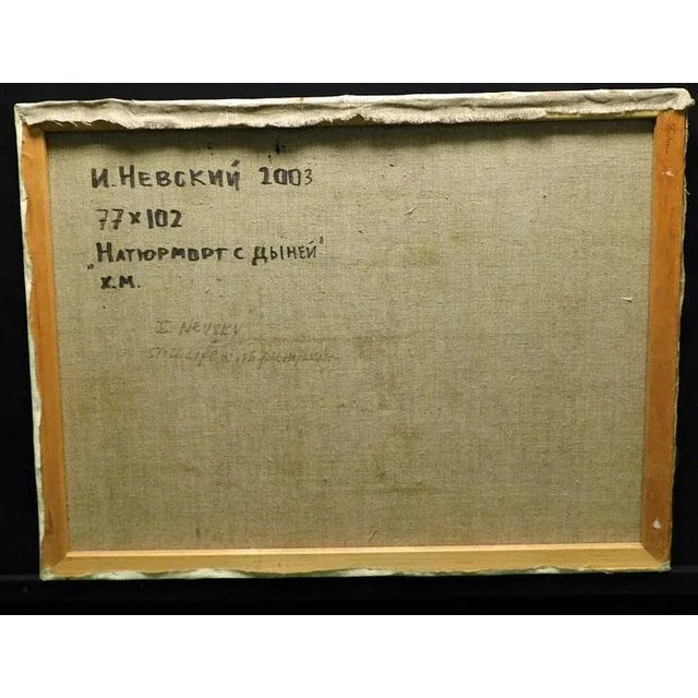 "Still Life with Pumpkins Original Oil on Stretched Canvas by Igor Nevsky Hand Signed by the Artist Art Condition: Mint...