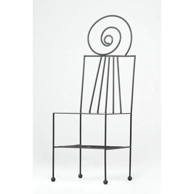 Metal Melody Chair with Cushion by Qvinto Studio For Sale - Image 7 of 12