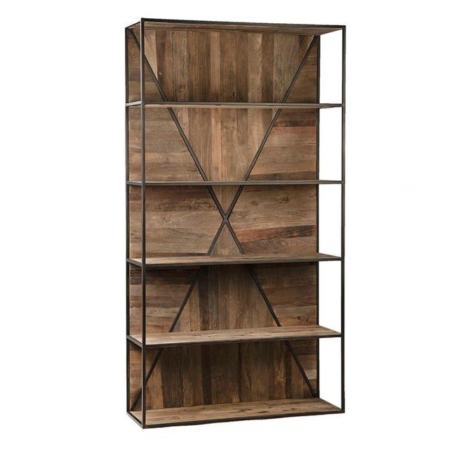 Barn Wood X Shelf For Sale In Los Angeles - Image 6 of 6