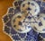 Blue 1950s Royal Copenhagen Blue Fluted Full Lace Cabaret Dish For Sale - Image 8 of 8