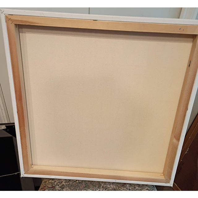 Paint 2017 Ross David Smith "Reflections" Abstract Painting For Sale - Image 7 of 14