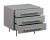 Transitional Trident Grey Nightstand For Sale - Image 3 of 10