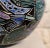 Green Incredible Artisan Signed Studio Pottery Vase Birds Vines Tropical For Sale - Image 8 of 13
