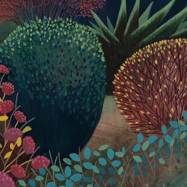 Early 21st Century Olga Szczechowska, Pandemic 3 - Landscape Painting, Minimalist Painting, 2020 For Sale - Image 5 of 6