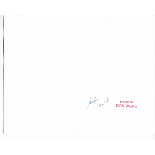 1976 black and white photo by Los Angeles, California photographer Don Ware of tiled roofs in Spain. Titled, dated and...