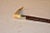 Circa 1920's hickory riding crop from England. The handle is made from bone, which has been artfully cross-hatched for...