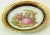 French Limoges Fine Porcelain Plate Hand Painted With French Fragonard Romantic Scene For Sale - Image 3 of 7