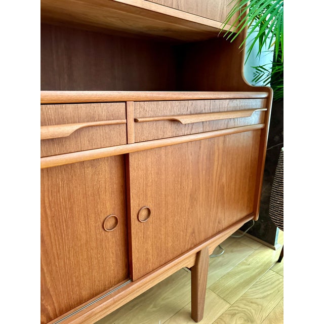 Wood Teak Highboard from Plyfa Mobler, Denmark, 1960s For Sale - Image 7 of 18