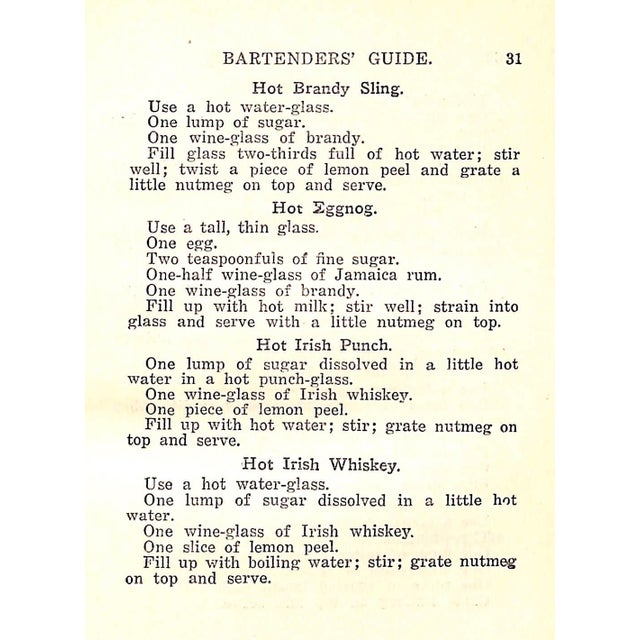 Traditional "New Bartender's Guide How to Mix Drinks "2 Books in One" 1914 Ottenheimer, I. & M. For Sale - Image 3 of 5