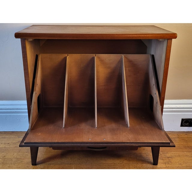 Altavista Lane Vintage MCM Lane Record Cabinet-Tilt Down For Sale - Image 4 of 12