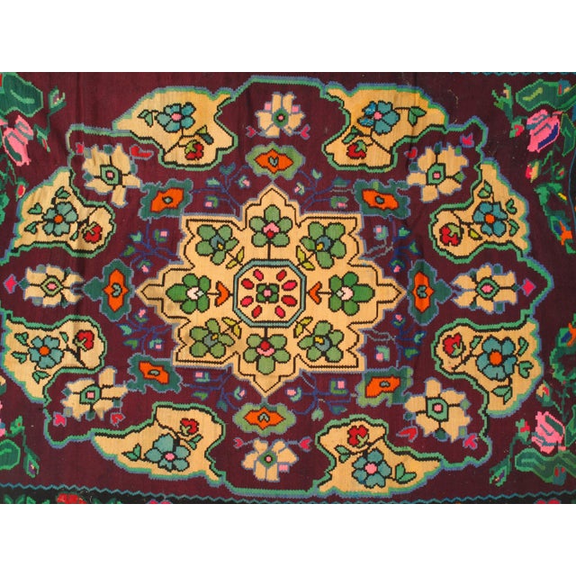 Pasargad N Y Turkish Kilim Rug - 7′5 × 10′ For Sale - Image 4 of 5