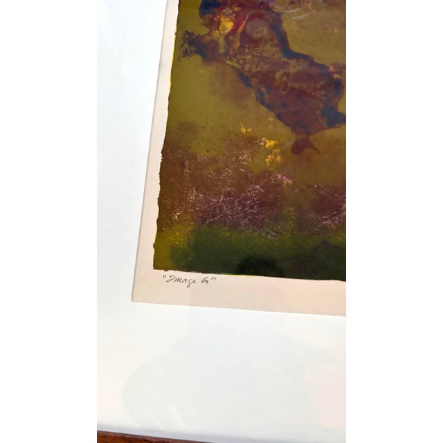 Doug Martin Screens Print 1972 Signed in Pencil For Sale - Image 4 of 4