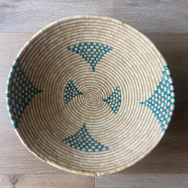 Vintage African Coil Basket Chairish