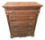 Vintage Vaughan-Bassett Oak Five-Drawer Highboy Chest For Sale