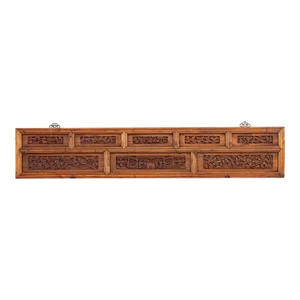 Antique Finely Carved Chinese Panel