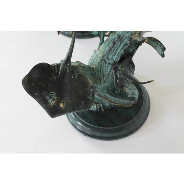 Vintage Spi San Pacific International Multi-Dolphin / Sea Life Gallery Sculptures For Sale - Image 10 of 14