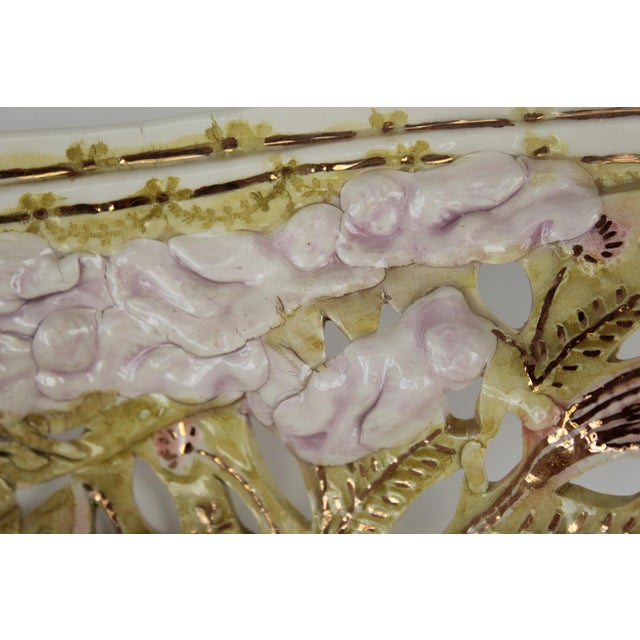 Ceramic Bowl with Putti Reliefs by Andrea Bassi, 2000s For Sale - Image 4 of 18